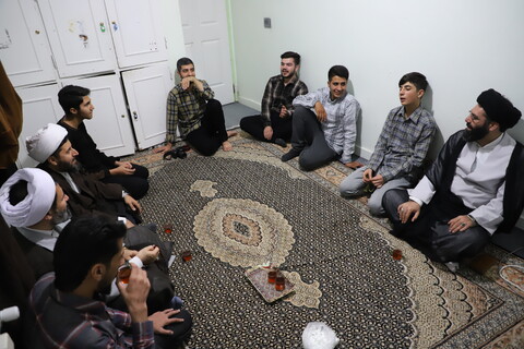 تصاویر/سفر مدیر حوزه علمیه کردستان به بیجار