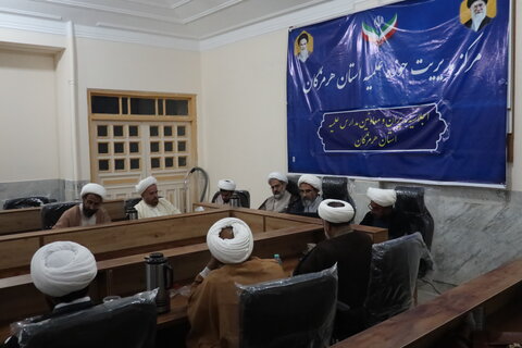 تصاویر / اجلاسیه مدیران و معاونین آموزش و تهذیب مدارس علمیه استان هرمزگان