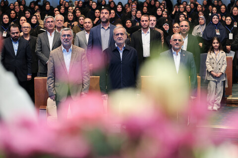 تصاویر/ مراسم گرامیداشت مقام پرستار با حضور رئیس جمهور