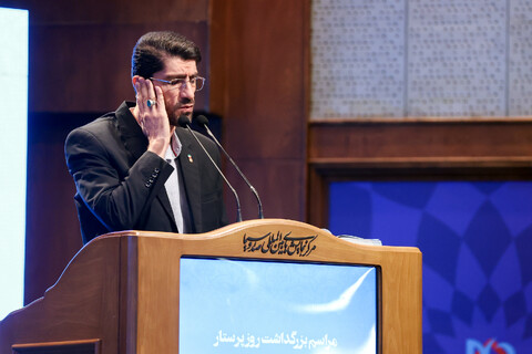 تصاویر/ مراسم گرامیداشت مقام پرستار با حضور رئیس جمهور