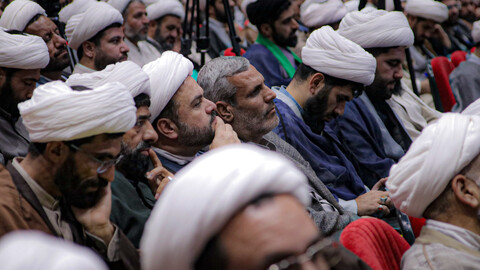 تصاویر/برگزاری همایش مبلغین استان همدان با حضور اعضای شورای عالی حوزه‌های علمیه