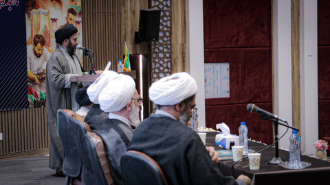 تصاویر/برگزاری همایش مبلغین استان همدان با حضور اعضای شورای عالی حوزه‌های علمیه