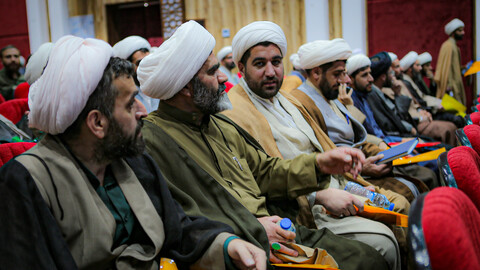 تصاویر/برگزاری همایش مبلغین استان همدان با حضور اعضای شورای عالی حوزه‌های علمیه