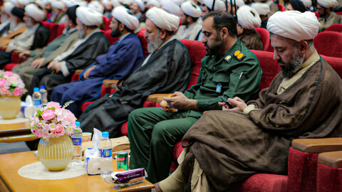 تصاویر/برگزاری همایش مبلغین استان همدان با حضور اعضای شورای عالی حوزه‌های علمیه