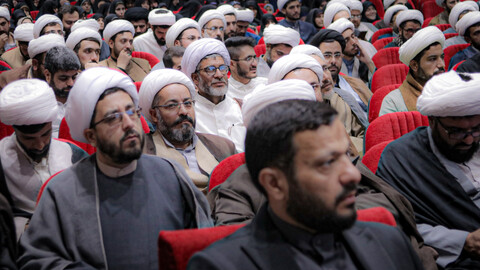 تصاویر/برگزاری همایش مبلغین استان همدان با حضور اعضای شورای عالی حوزه‌های علمیه