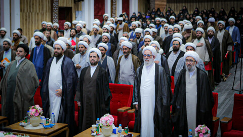 تصاویر/برگزاری همایش مبلغین استان همدان با حضور اعضای شورای عالی حوزه‌های علمیه