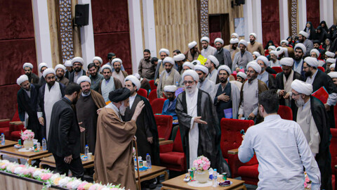 تصاویر/برگزاری همایش مبلغین استان همدان با حضور اعضای شورای عالی حوزه‌های علمیه