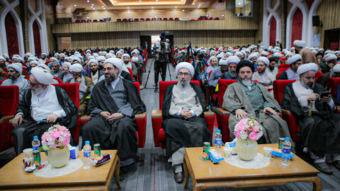 تصاویر/برگزاری همایش مبلغین استان همدان با حضور اعضای شورای عالی حوزه‌های علمیه