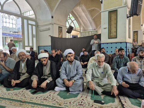 تصاویر/ حضور نماینده ولی فقیه در منطقه کاشان در مسجد مدرسه علمیه آیت‌الله مدنی کاشانی(ره)