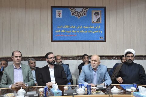 تصاویر/مراسم تودیع و معارفه مدیرکل بنیاد شهید لرستان