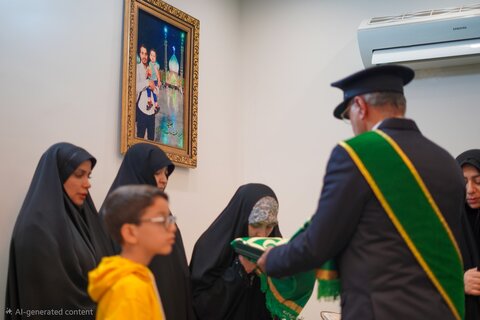 تصاویر/ تکریم همسران شهدای مدافع حرم با حضور تولیت آستان مسجد جمکران