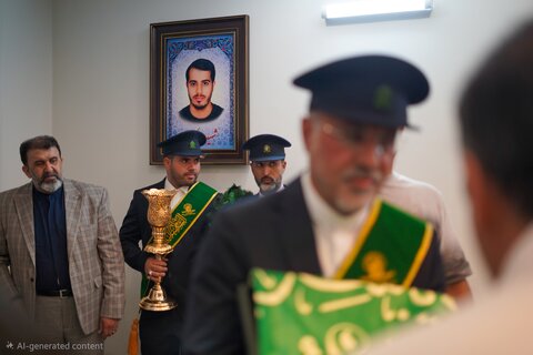 تصاویر/ تکریم همسران شهدای مدافع حرم با حضور تولیت آستان مسجد جمکران