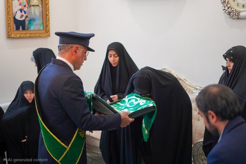 تصاویر/ تکریم همسران شهدای مدافع حرم با حضور تولیت آستان مسجد جمکران