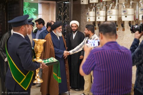 تصاویر/ تکریم همسران شهدای مدافع حرم با حضور تولیت آستان مسجد جمکران