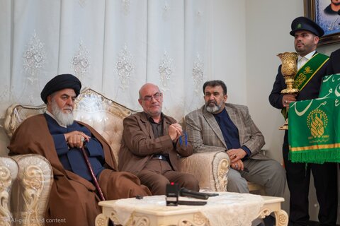 تصاویر/ تکریم همسران شهدای مدافع حرم با حضور تولیت آستان مسجد جمکران