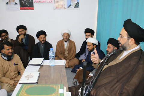 مدرسہ امام سجاد (ع) قم کے نئے مدیر کے تقرر کے موقع پر تقریب کا انعقاد