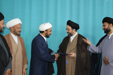 مدرسہ امام سجاد (ع) قم کے نئے مدیر کے تقرر کے موقع پر تقریب کا انعقاد