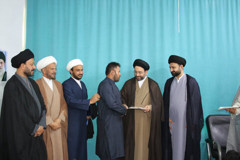 مدرسہ امام سجاد (ع) قم کے نئے مدیر کے تقرر کے موقع پر تقریب کا انعقاد