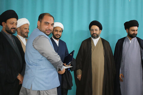 مدرسہ امام سجاد (ع) قم کے نئے مدیر کے تقرر کے موقع پر تقریب کا انعقاد