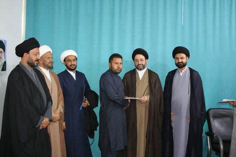 مدرسہ امام سجاد (ع) قم کے نئے مدیر کے تقرر کے موقع پر تقریب کا انعقاد