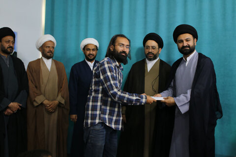 مدرسہ امام سجاد (ع) قم کے نئے مدیر کے تقرر کے موقع پر تقریب کا انعقاد