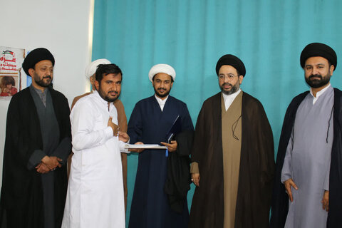 مدرسہ امام سجاد (ع) قم کے نئے مدیر کے تقرر کے موقع پر تقریب کا انعقاد