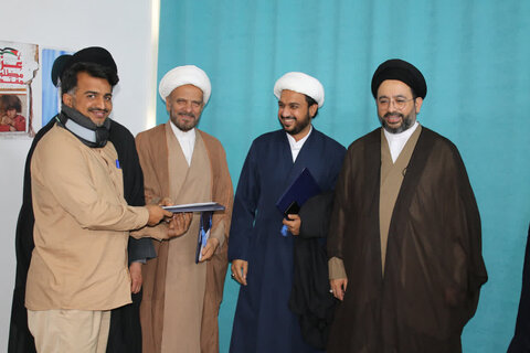 مدرسہ امام سجاد (ع) قم کے نئے مدیر کے تقرر کے موقع پر تقریب کا انعقاد