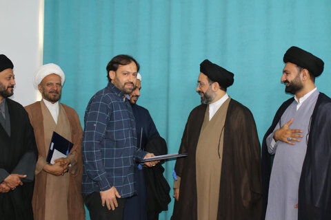 مدرسہ امام سجاد (ع) قم کے نئے مدیر کے تقرر کے موقع پر تقریب کا انعقاد