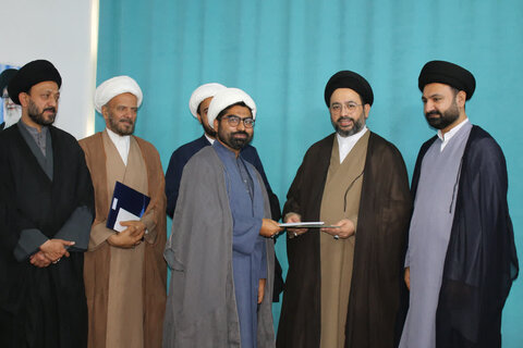 مدرسہ امام سجاد (ع) قم کے نئے مدیر کے تقرر کے موقع پر تقریب کا انعقاد