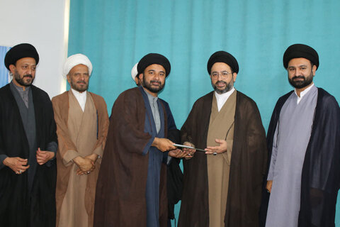 مدرسہ امام سجاد (ع) قم کے نئے مدیر کے تقرر کے موقع پر تقریب کا انعقاد