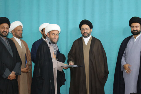 مدرسہ امام سجاد (ع) قم کے نئے مدیر کے تقرر کے موقع پر تقریب کا انعقاد