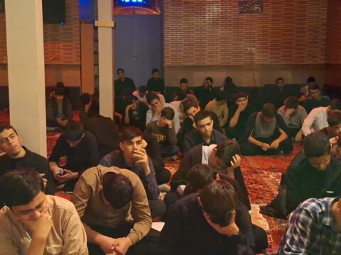 تصاویر/ هیئت هفتگی مدرسه علمیه امیرالمومنین(ع) تبریز