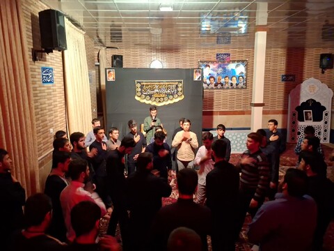 تصاویر/ هیئت هفتگی مدرسه علمیه امیرالمومنین(ع) تبریز