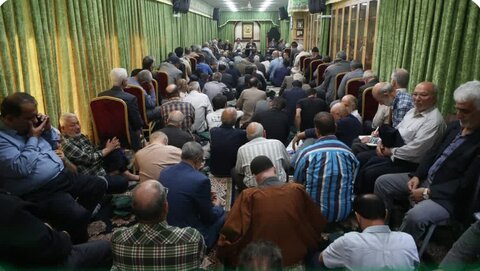 تصاویر/ گردهمایی مداحان در خانه مداحان اهل‌بیت(ع)