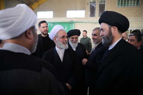 تصاویر/ آیین افتتاح کارخانه اکسیژن سخای کوثر حوزه علمیه اردبیل