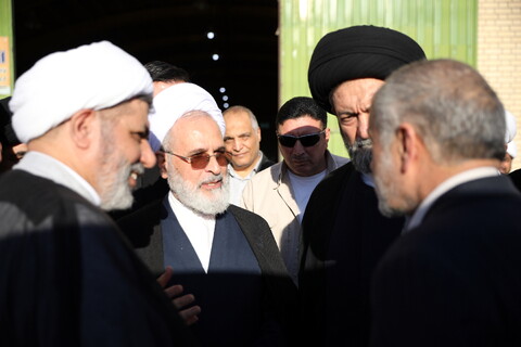 تصاویر/ آیین افتتاح کارخانه اکسیژن سخای کوثر حوزه علمیه اردبیل