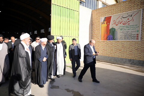 تصاویر/ آیین افتتاح کارخانه اکسیژن سخای کوثر حوزه علمیه اردبیل