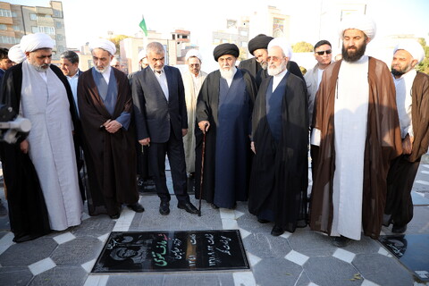 تصاویر/ مراسم غبار روبی گلزار شهدای دفای مقدس و شهدای گمنان اردبیل