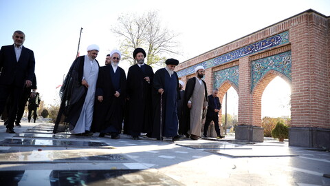 تصاویر/ مراسم غبار روبی گلزار شهدای دفای مقدس و شهدای گمنان اردبیل