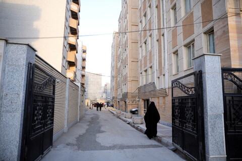 تصاویر/ مراسم افتتاح پروژه 24 واحدی خوابگاه متاهلی حوزه علمیه اردبیل