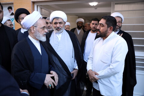 تصاویر/ مراسم افتتاح پروژه 24 واحدی خوابگاه متاهلی حوزه علمیه اردبیل