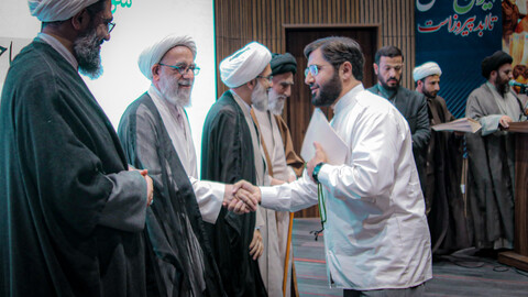 تصاویر/تجلیل از مبلغان فعال در طرح‌های تبلیغی استان همدان