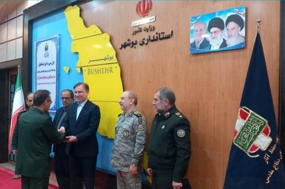 مدیرکل جدید حفظ آثار و نشر ارزش‌های دفاع مقدس بوشهر معارفه شد 