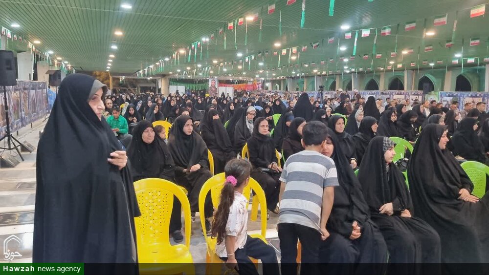 آیین گرامیداشت شهید مدافع حرم حجت‌الاسلام کیهانی در اندیمشک