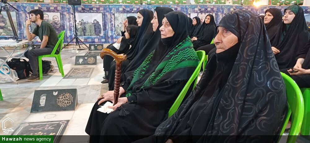 آیین گرامیداشت شهید مدافع حرم حجت‌الاسلام کیهانی در اندیمشک