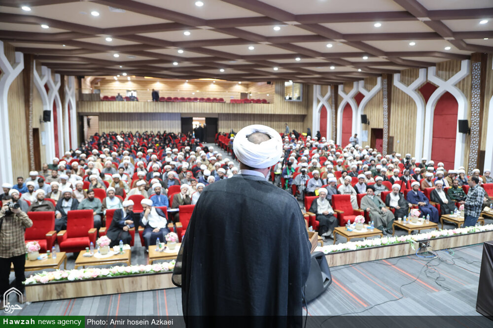 تصاویری از گردهمایی طلاب همدان