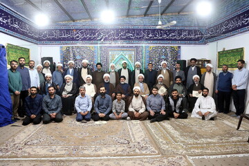 تصاویر/ ششمین نشست عمومی روحانیون و طلاب شهرستان لامرد مقیم قم