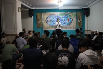 تصاویر/ هیئت هفتگی مدرسه علمیه صاحب الزمان(عج) مرند