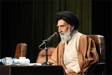 حضور مدیر حوزه علمیه همدان در مدرسه علمیه نهاوند