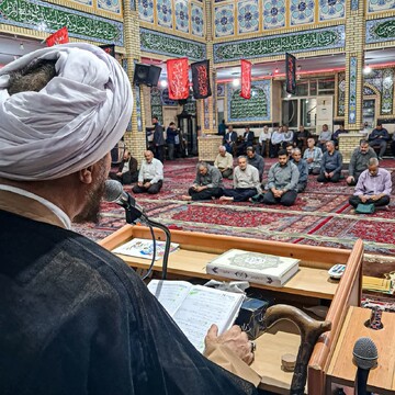 تصاویر/ مراسم بزرگداشت حجت الاسلام جلیلی، استاد فقید مدرسه علمیه امام صادق(ع)